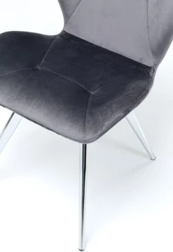 Krzesło Viva Chrome 52x82 Cm Szare