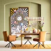Krzesło Z Podłokietnikami Chelsea 65x90 Cm Brązowe