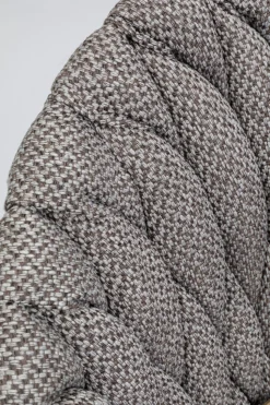 Krzesło Z Podłokietnikami Knot 68x79 Cm Brązowe