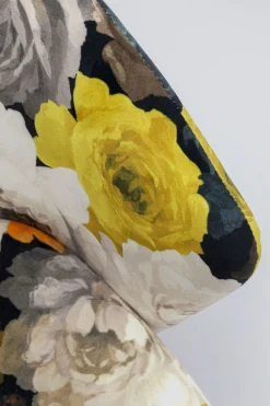 Krzesło Z Podłokietnikami Peony Yellow 56x77 Cm