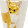 Kubek Z Porcelany Motyw Zwierzęcy Piesek 390 Ml