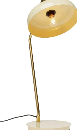 Lampa Biurkowa Jasnozielono-złota Stalowa 56 Cm