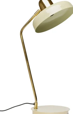 Lampa Biurkowa Jasnozielono-złota Stalowa 56 Cm