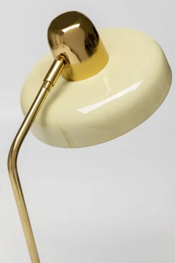 Lampa Biurkowa Jasnozielono-złota Stalowa 56 Cm