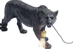 Lampa Podłogowa Animal Bagheera 85x40 Cm Czarna