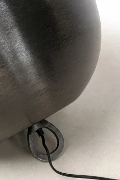 Lampa Podłogowa Apollon Smooth Ø50 Cm Czarna