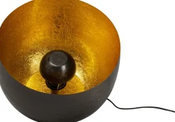Lampa Podłogowa Apollon Smooth Ø35 Cm Czarna