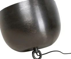 Lampa Podłogowa Apollon Smooth Ø35 Cm Czarna