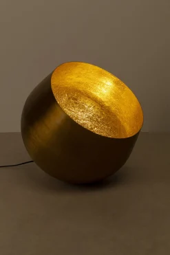 Lampa Podłogowa Apollon Smooth Ø50 Cm Złota