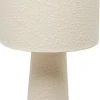 Lampa Podłogowa Beżowa Lniana Boucle 130 Cm