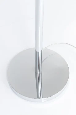 Lampa Podłogowa Calotta Chrome 40x200 Cm Srebrna