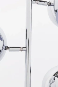 Lampa Podłogowa Calotta 40x151 Cm Srebrna