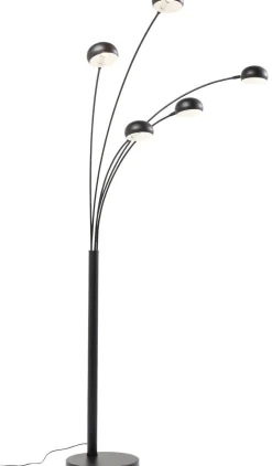 Lampa Podłogowa Five Fingers 86x201 Cm Czarna