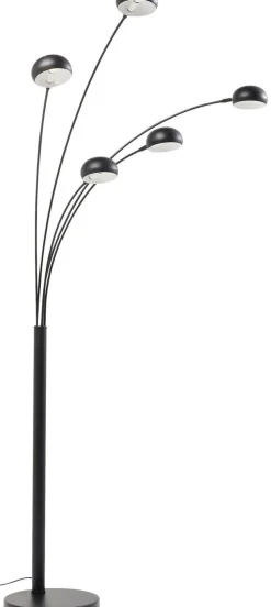 Lampa Podłogowa Five Fingers 86x201 Cm Czarna