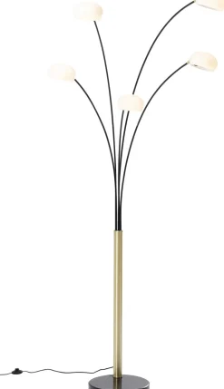 Lampa Podłogowa Five Fingers Duo 125x220 Cm Czarno-złota
