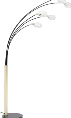 Lampa Podłogowa Five Fingers Duo 125x220 Cm Czarno-złota