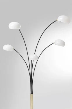Lampa Podłogowa Five Fingers Duo 125x220 Cm Czarno-złota