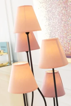 Lampa Podłogowa Flexible Berry Cinque 40x163 Cm Fioletowo-różowa