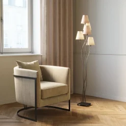 Lampa Podłogowa Flexible Berry Cinque 40x163 Cm Fioletowo-różowa