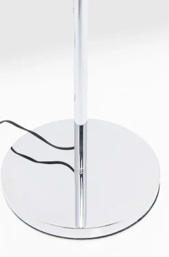 Lampa Podłogowa Goblet 25x160 Cm Srebrna