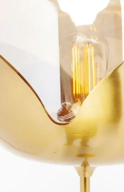 Lampa Podłogowa Goblet 25x160 Cm Złota