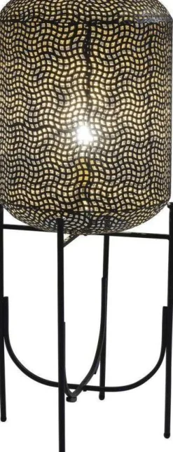 Lampa Podłogowa Oasis ∅38x92 Cm Brązowo-czarna