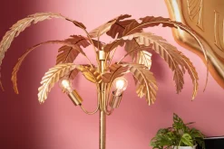 Lampa Podłogowa Palmera 90x170 Cm Złota