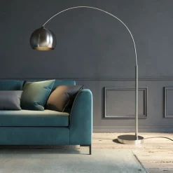 Lampa Podłogowa Small Deal Srebrna
