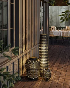 Lampa Podłogowa Sultan Cone Ø31x120 Cm Czarna