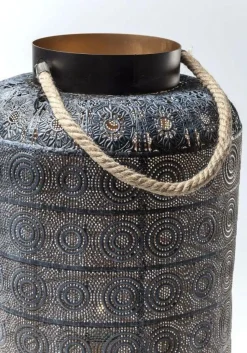 Lampa Podłogowa Sultans Home Ø39x59 Cm Czarna