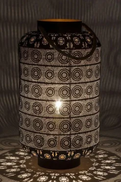 Lampa Podłogowa Sultans Home Ø39x59 Cm Czarna