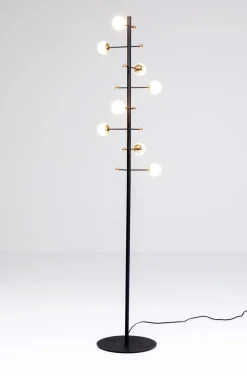 Lampa Podłogowa Trapez 30x160 Cm Czarna