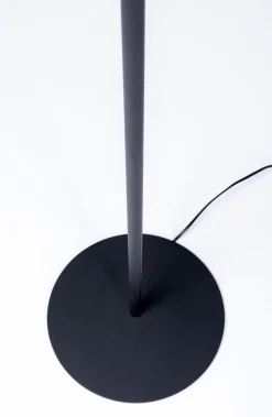 Lampa Podłogowa Trapez 30x160 Cm Czarna