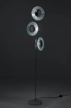 Lampa Podłogowa Ufo Tre 26x160 Cm Srebrny