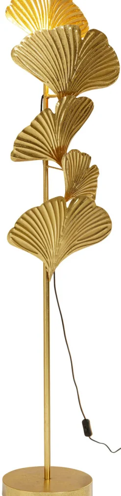 Lampa Podłogowa Yuva 44x160 Cm Złota