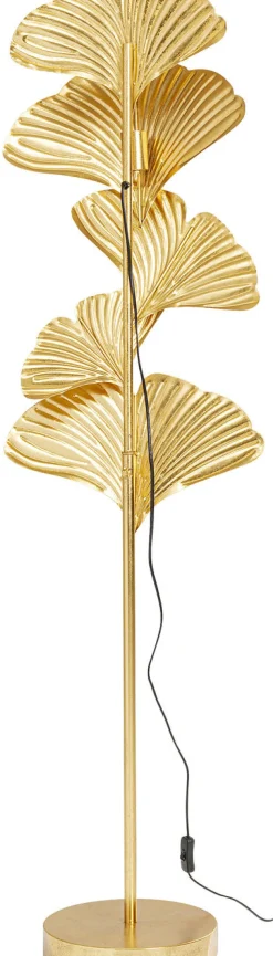 Lampa Podłogowa Yuva 44x160 Cm Złota