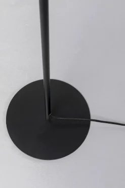 Lampa Podłogowa Z Kolorowym Kloszem Podstawa Czarna Ø45x160 Cm