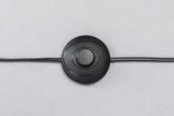 Lampa Podłogowa Złoty Królik Z Białym Abażurem 150 Cm