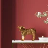 Lampa Stołowa Animal Flower Sheep 47x36 Cm Złota