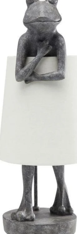 Lampa Stołowa Animal Frog 23x58 Cm Szara
