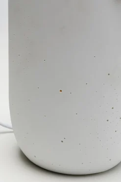 Lampa Stołowa Biała Z Ceramiki Ptaszek 26 Cm
