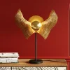 Lampa Stołowa Bird Wings 61x76 Cm Czarno-złota