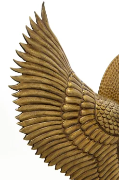 Lampa Stołowa Bird Wings 61x76 Cm Czarno-złota