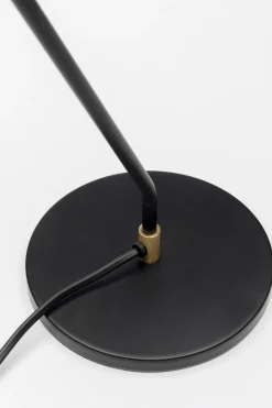 Lampa Stołowa Biurkowa Czarna Stalowa 54 Cm