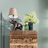 Lampa Stołowa Elephant Safari 52x74 Cm Brązowa