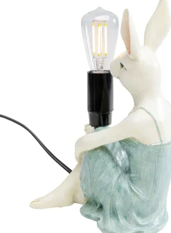 Lampa Stołowa Królik W Sukience E14 14x21 Cm