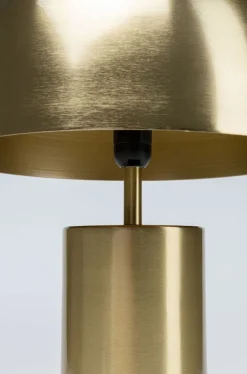 Lampa Stołowa Loungy Ø25x38 Cm Złota