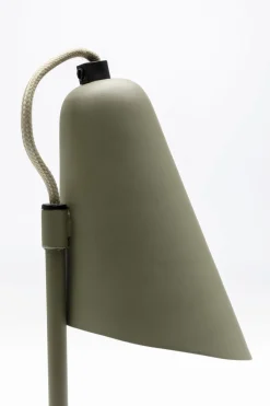 Lampa Stołowa Mała Stalowa Miętowa Zieleń 32 Cm