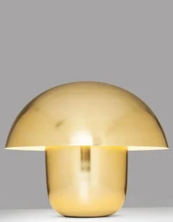 Lampa Stołowa Mushroom Ø50x44 Cm Mosiężna