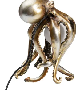 Lampa Stołowa Octopus 26x34 Cm Złota